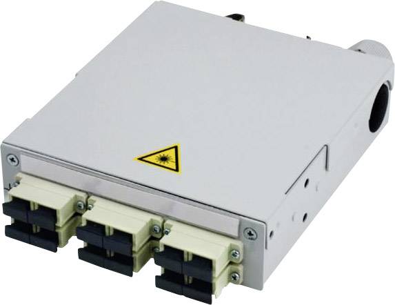 Telegärtner 100022883 Verdeelplaat voor glasvezelkabels Grijs-wit (RAL 7035) 1 stuk(s)