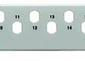Telegärtner 100021571 Verdeelplaat voor glasvezelkabels Grijs-wit (RAL 7035) 1 stuk(s) Telegärtner 100021571 Verdeelplaat voor glasvezelkabels Grijs-wit (RAL 7035) 1 stuk(s)