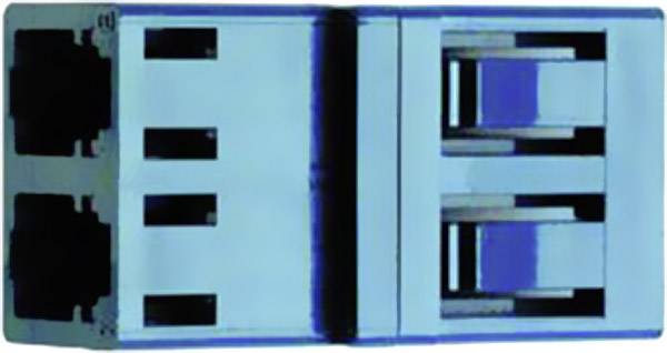 Telegärtner 100007143 Connector voor glasvezelkabels Blauw 1 stuk(s)