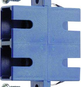 Telegärtner 100007238 Connector voor glasvezelkabels Blauw 1 stuk(s)
