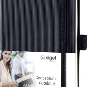 Sigel CONCEPTUM® CO131 Notitieboek Geruit Zwart Aantal pagina’s: 97 DIN A6 Sigel CONCEPTUM® CO131 Notitieboek Geruit Zwart Aantal pagina’s: 97 DIN A6
