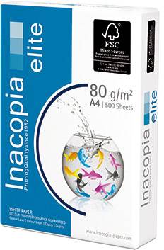 inacopia elite A4 1553992 Printpapier DIN A4 80 g/m² 500 vellen Wit