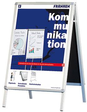 Franken Stoepreclamebord DIN A1 64 cm x 115 cm x 79 cm 1 stuk(s)