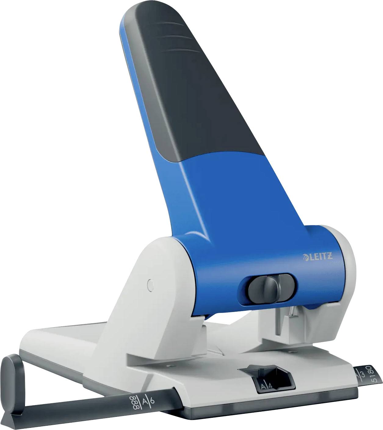 Leitz 51800035 Archiefperforator Blauw Instelformaat (max.): DIN A3 65 vel (80 g/m²)