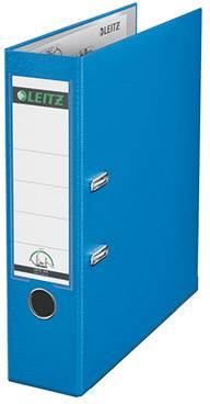 Leitz Ordner 1010 DIN A4 Rugbreedte: 80 mm Lichtblauw 2 beugels 10105030