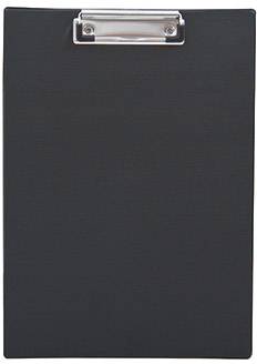 HEAD Klembord 1554317 Zwart (b x h) 22.6 cm x 31.6 cm