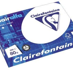 Clairefontaine Clairalfa 1979C Printpapier DIN A4 80 g/m² 500 vellen Wit Clairefontaine Clairalfa 1979C Printpapier DIN A4 80 g/m² 500 vellen Wit