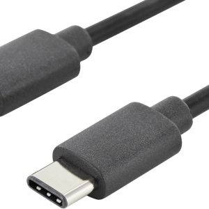 Digitus AK-300138-018-S USB-kabel USB 2.0 USB-C stekker, USB-C stekker 1.80 m Zwart Rond, Stekker past op beide manieren Digitus AK-300138-018-S USB-kabel USB 2.0 USB-C stekker, USB-C stekker 1.80 m Zwart Rond, Stekker past op beide manieren