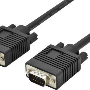 Digitus AK-310103-050-S VGA-kabel VGA Aansluitkabel VGA-stekker 15-polig, VGA-stekker 15-polig 5.00 m Zwart Met Ferrietk Digitus AK-310103-050-S VGA-kabel VGA Aansluitkabel VGA-stekker 15-polig, VGA-stekker 15-polig 5.00 m Zwart Met Ferrietk