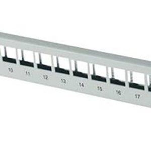Telegärtner 100021496 24 poorten Netwerkpatchpaneel 483 mm (19″) CAT 6A 1 HE Grijs-wit (RAL 7035) Niet ingericht Telegärtner 100021496 24 poorten Netwerkpatchpaneel 483 mm (19″) CAT 6A 1 HE Grijs-wit (RAL 7035) Niet ingericht