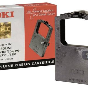 OKI Kleurtape 09002309 Origineel ML380 ML385 ML390 ML391 ML3390 ML3391 Geschikt voor apparatuur (merk): OKI Zwart 1 stuk