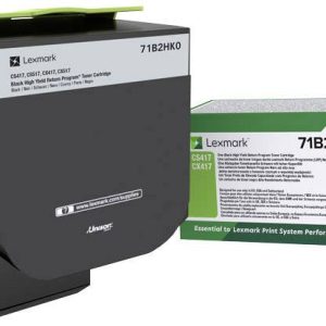 Lexmark Tonercassette (recycling) CS417 CS517 CX417 CX517 Origineel Zwart 6000 bladzijden 71B2HK0 Lexmark Tonercassette (recycling) CS417 CS517 CX417 CX517 Origineel Zwart 6000 bladzijden 71B2HK0