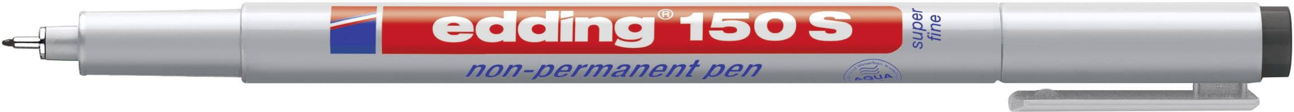 Edding Foliestift 150 S non-permanent pen 4-150001 Zwart