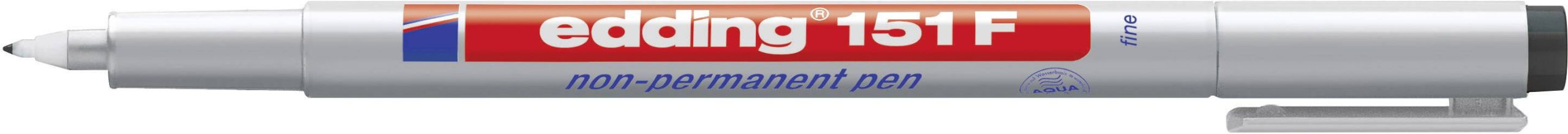 Edding Foliestift 151 F non-permanent pen 4-151001 Zwart