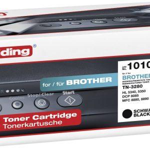 Edding Tonercassette vervangt Brother TN-3230, TN-3280 Compatibel Zwart 8000 bladzijden EDD-100 Edding Tonercassette vervangt Brother TN-3230, TN-3280 Compatibel Zwart 8000 bladzijden EDD-100