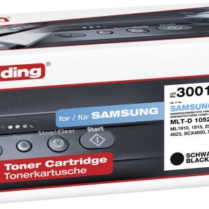 Edding Toner vervangt Muratec, Samsung MLT-D1052L Compatibel Zwart 2500 bladzijden EDD-3001 EDD-3001 Edding Toner vervangt Muratec, Samsung MLT-D1052L Compatibel Zwart 2500 bladzijden EDD-3001 EDD-3001