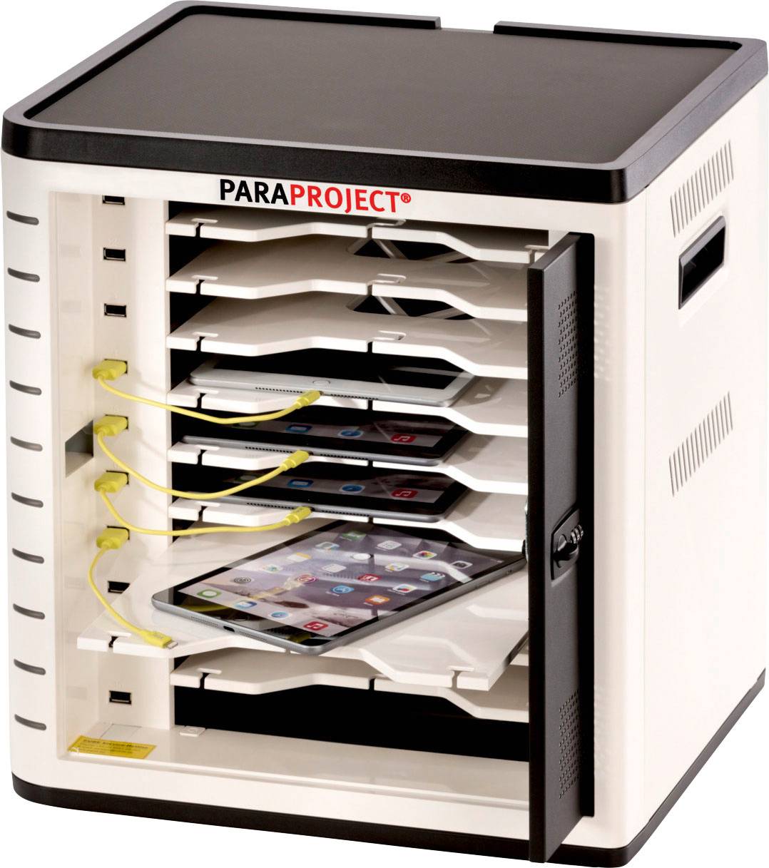Parat U10 Laad- en managementsysteem Kast Alle tablets met USB-C-poort Bekabeling voor USB-C