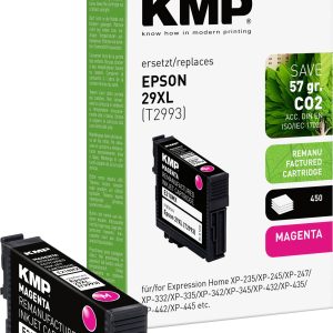 KMP Inktcartridge vervangt Epson 29XL, T2993 Compatibel Magenta E218MX 1632,4006 KMP Inktcartridge vervangt Epson 29XL, T2993 Compatibel Magenta E218MX 1632,4006