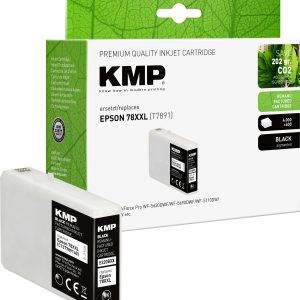 KMP Inktcartridge vervangt Epson 78XXL, T7891 Compatibel Zwart E220BXX 1628,4201 KMP Inktcartridge vervangt Epson 78XXL, T7891 Compatibel Zwart E220BXX 1628,4201