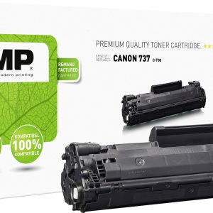 KMP Toner vervangt Canon 737 Compatibel Zwart 3000 bladzijden C-T38 3602,0000 KMP Toner vervangt Canon 737 Compatibel Zwart 3000 bladzijden C-T38 3602,0000