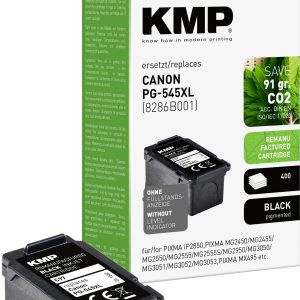 KMP Inktcartridge vervangt Canon PG-545 XL Compatibel Zwart C97 1562,4001 KMP Inktcartridge vervangt Canon PG-545 XL Compatibel Zwart C97 1562,4001