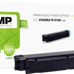 KMP Toner vervangt Kyocera TK-5140C Compatibel Cyaan 5000 bladzijden K-T75C 2910,0003 KMP Toner vervangt Kyocera TK-5140C Compatibel Cyaan 5000 bladzijden K-T75C 2910,0003