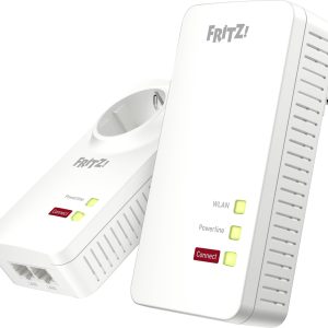 FRITZ! FRITZ!Powerline 1260 WLAN Set Powerline WiFi netwerkkit 20002795 1200 MBit/s FRITZ! FRITZ!Powerline 1260 WLAN Set Powerline WiFi netwerkkit 20002795 1200 MBit/s