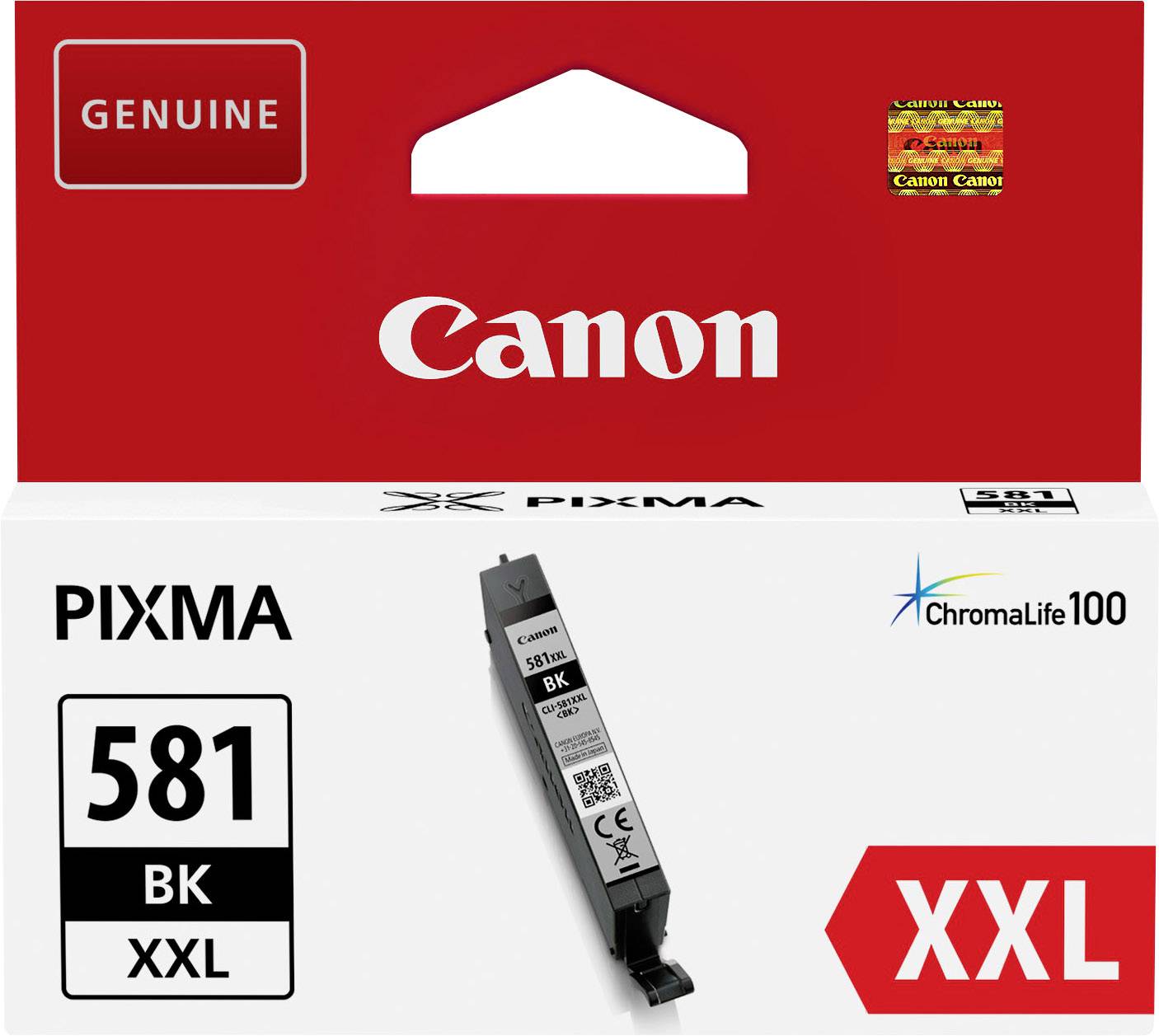 Canon Inktcartridge CLI-581 BKXXL Origineel Zwart 1998C001
