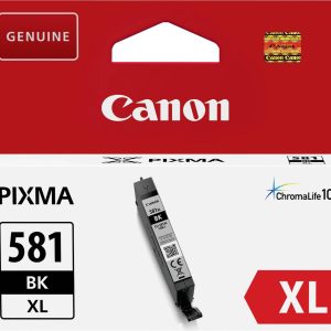 Canon Inktcartridge CLI-581 BKXL Origineel Zwart 2052C001 Canon Inktcartridge CLI-581 BKXL Origineel Zwart 2052C001