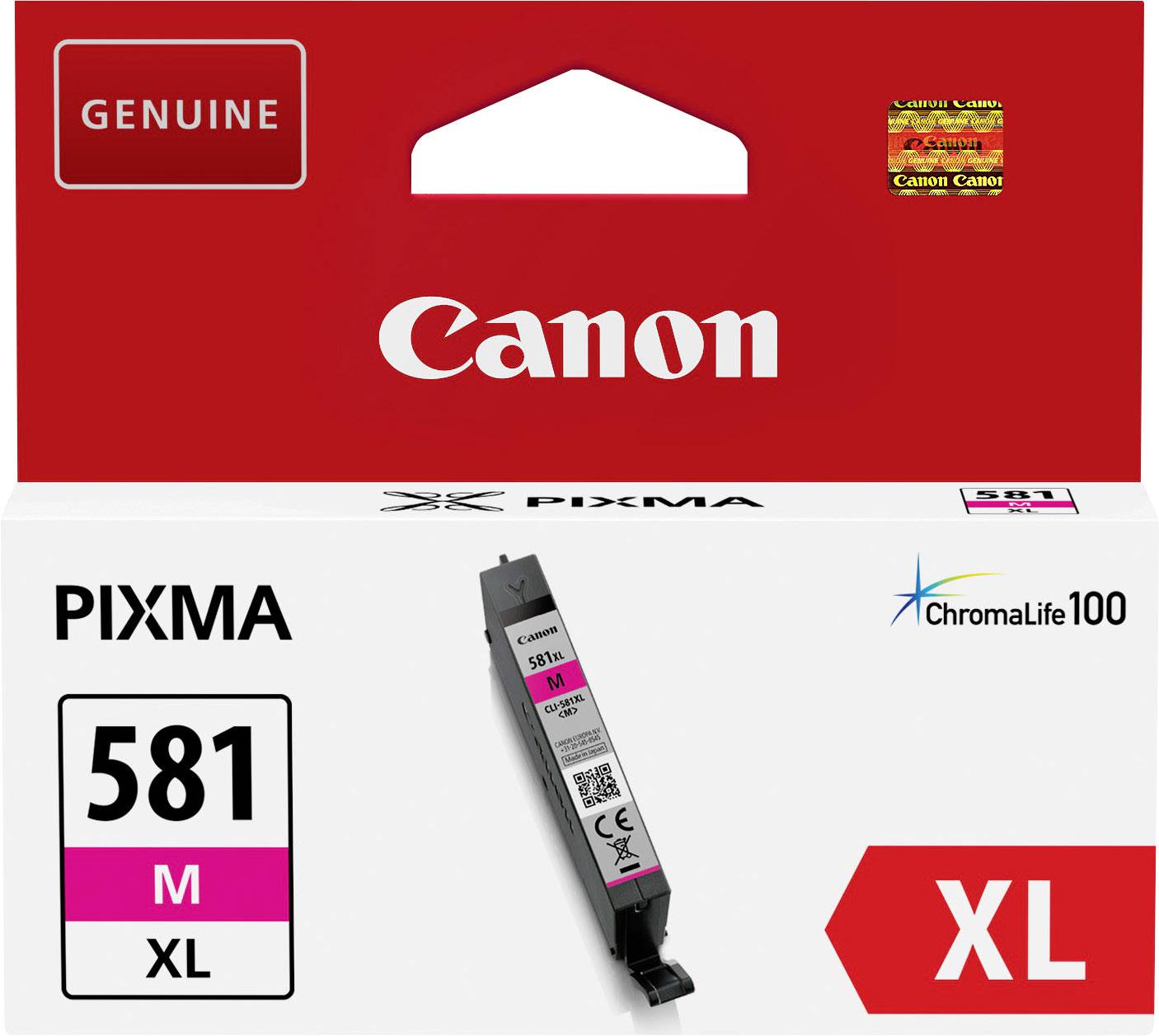 Canon Inktcartridge CLI-581 MXL Origineel Magenta 2050 C 001