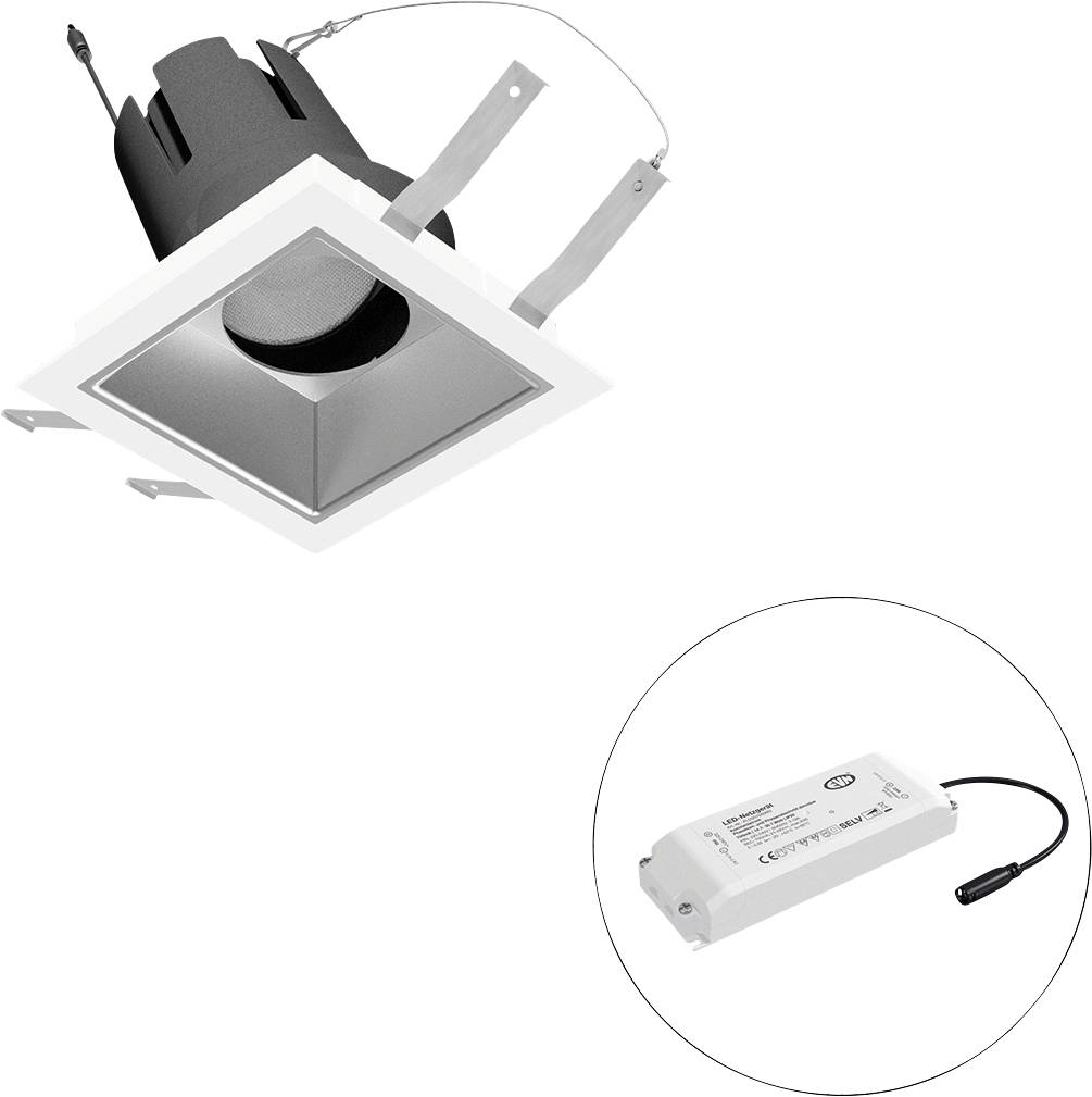 EVN F03R14SM2530L55P F03R14SM2530L55P LED-plafondspot