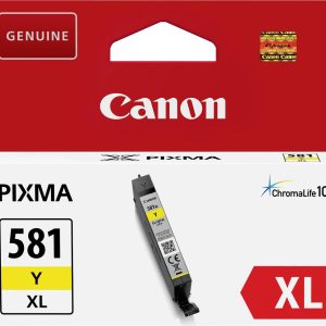 Canon Inktcartridge CLI-581 YXL Origineel Geel 2051 C 001 Canon Inktcartridge CLI-581 YXL Origineel Geel 2051 C 001