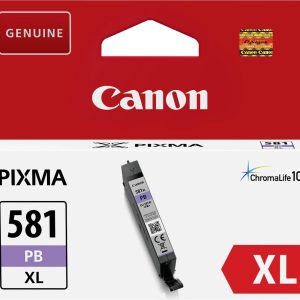 Canon Inktcartridge CLI-581 PBXL Origineel Blauw 2053 C 001 Canon Inktcartridge CLI-581 PBXL Origineel Blauw 2053 C 001