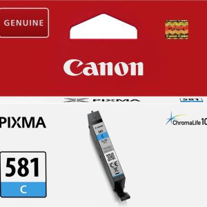 Canon Inktcartridge CLI-581 C Origineel Cyaan 2103 C 001 Canon Inktcartridge CLI-581 C Origineel Cyaan 2103 C 001