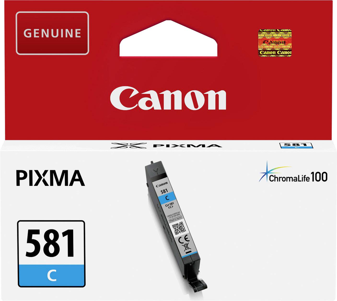 Canon Inktcartridge CLI-581 C Origineel Cyaan 2103 C 001