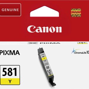 Canon Inktcartridge CLI-581 Y Origineel Geel 2105 C 001 Canon Inktcartridge CLI-581 Y Origineel Geel 2105 C 001