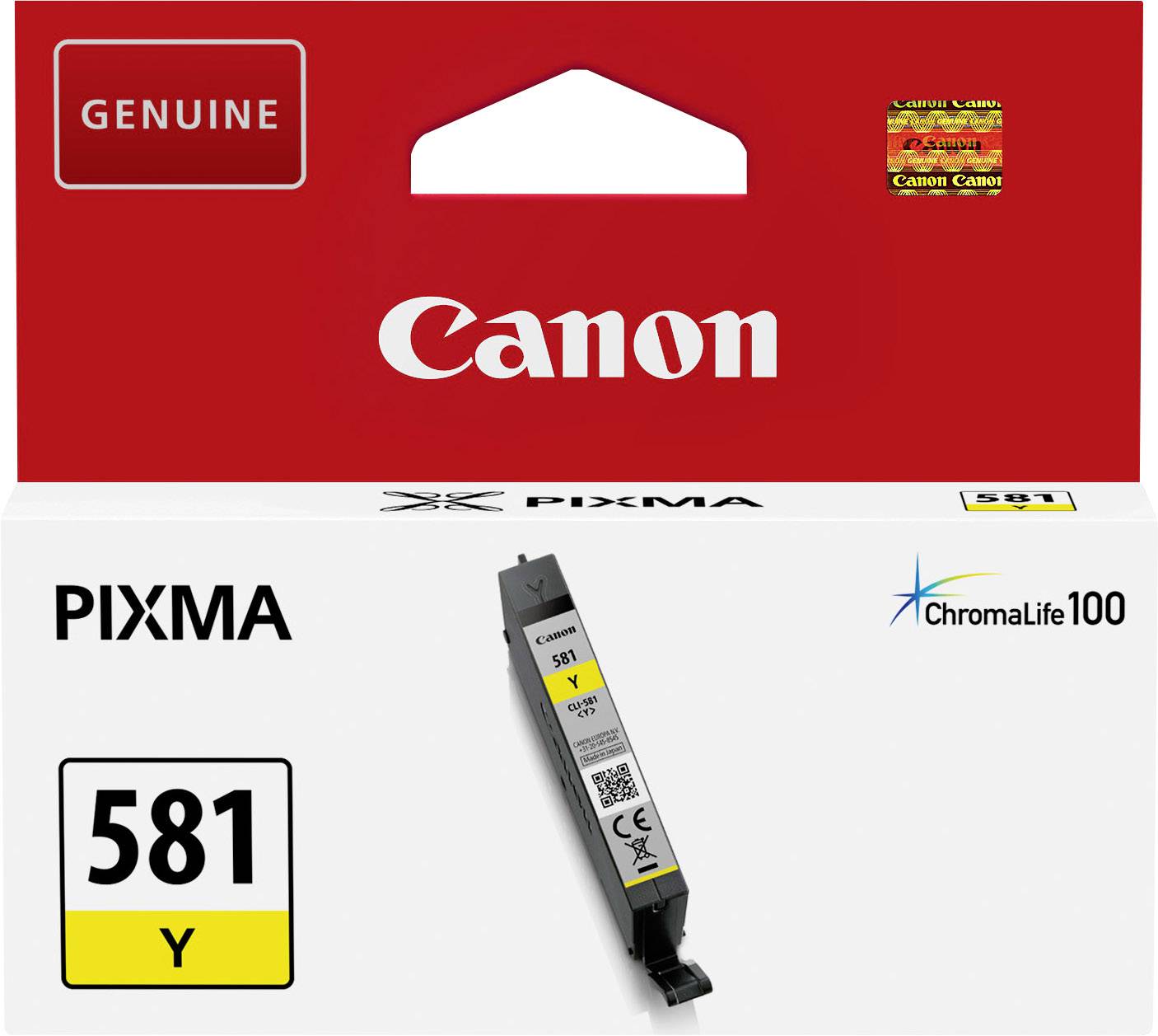 Canon Inktcartridge CLI-581 Y Origineel Geel 2105 C 001