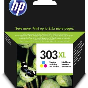 HP Inktcartridge 303XL Origineel Cyaan, Magenta, Geel T6N03AE Inkt HP Inktcartridge 303XL Origineel Cyaan, Magenta, Geel T6N03AE Inkt
