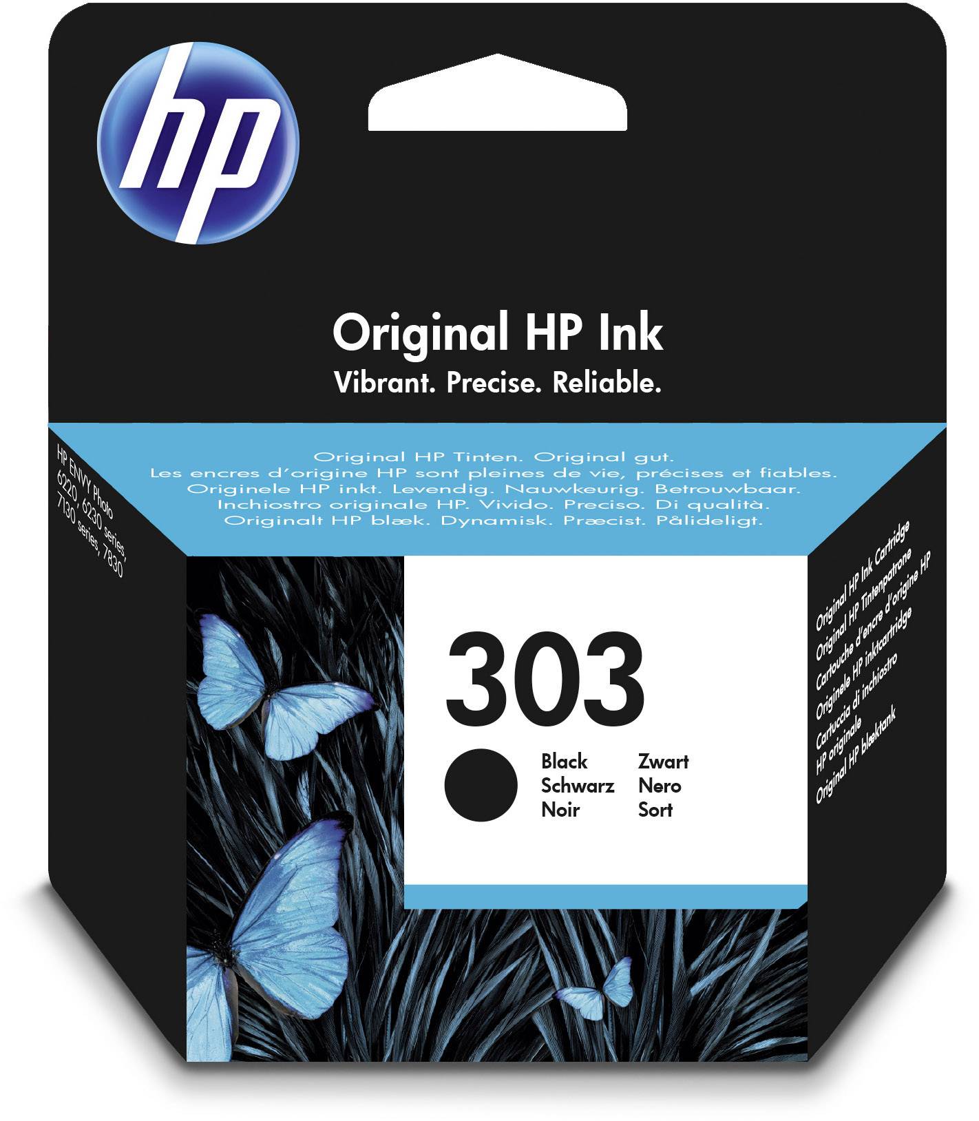 HP Inktcartridge 303 Origineel Zwart T6N02AE Inkt