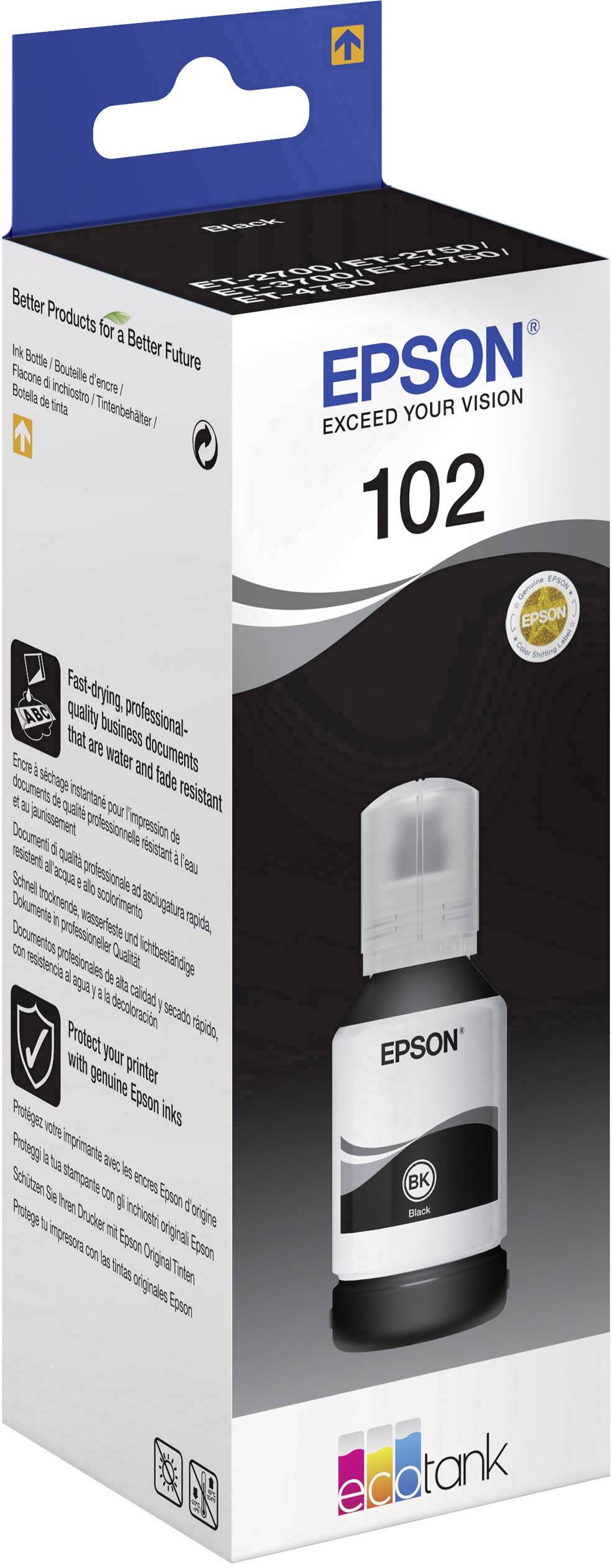 Epson C 13 T 03R140 102 Navulinkt Origineel Epson Zwart 1 stuk(s)