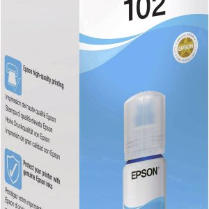 Epson C13T03R240 102 EcoTank Navulinkt Origineel Epson Cyaan 70 ml Epson C13T03R240 102 EcoTank Navulinkt Origineel Epson Cyaan 70 ml
