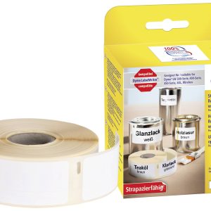 Avery-Zweckform A1933085 Rol met etiketten 19 x 64 mm Folie Wit 450 stuk(s) Permanent hechtend Universele etiketten