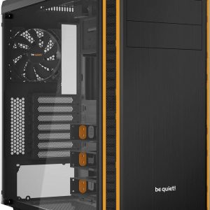 BeQuiet Pure Base 600 Midi-tower PC-behuizing Zwart, Oranje BeQuiet Pure Base 600 Midi-tower PC-behuizing Zwart, Oranje