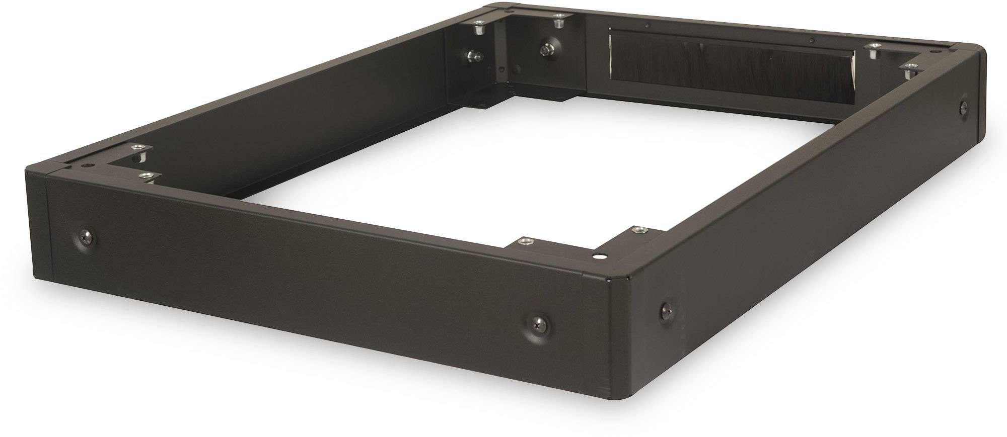 Digitus DN-19 PLINTH-6/8-B 19 inch Sokkel voor patchkast Geschikt voor kastdiepte: 800 mm Zwart (RAL 9005)