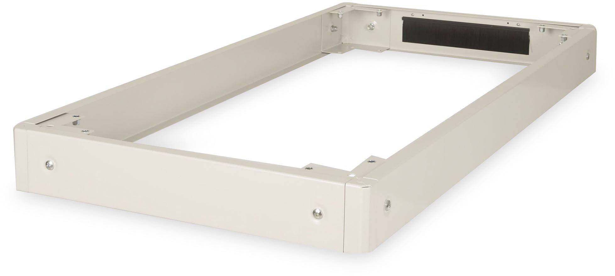 Digitus DN-19 PLINTH-6/12-N1 19 inch Sokkel voor patchkast Geschikt voor kastdiepte: 1200 mm Grijs-wit (RAL 7035)