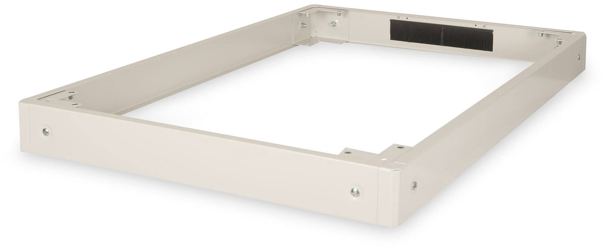 Digitus DN-19 PLINTH-8/12-N1 19 inch Sokkel voor patchkast Geschikt voor kastdiepte: 1200 mm Grijs-wit (RAL 7035)