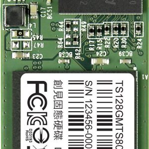 Transcend 800S SATA M.2 SSD 2280 harde schijf 128 GB M.2 SATA 6 Gb/s