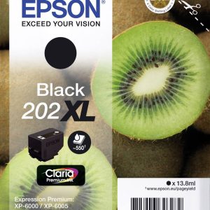 Epson Inktcartridge 202XL Origineel Zwart C 13 T 02G14010 Epson Inktcartridge 202XL Origineel Zwart C 13 T 02G14010