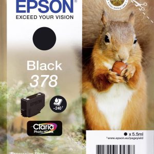 Epson Inktcartridge 378 Origineel Zwart C 13 T 37814010