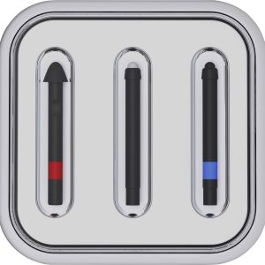 Microsoft Microsoft Surface Pen Tip Kit v.2 – Spitzen-Kit für digitalen Stift Reserve punten Set van 3 stuks Met drukgev Microsoft Microsoft Surface Pen Tip Kit v.2 – Spitzen-Kit für digitalen Stift Reserve punten Set van 3 stuks Met drukgev